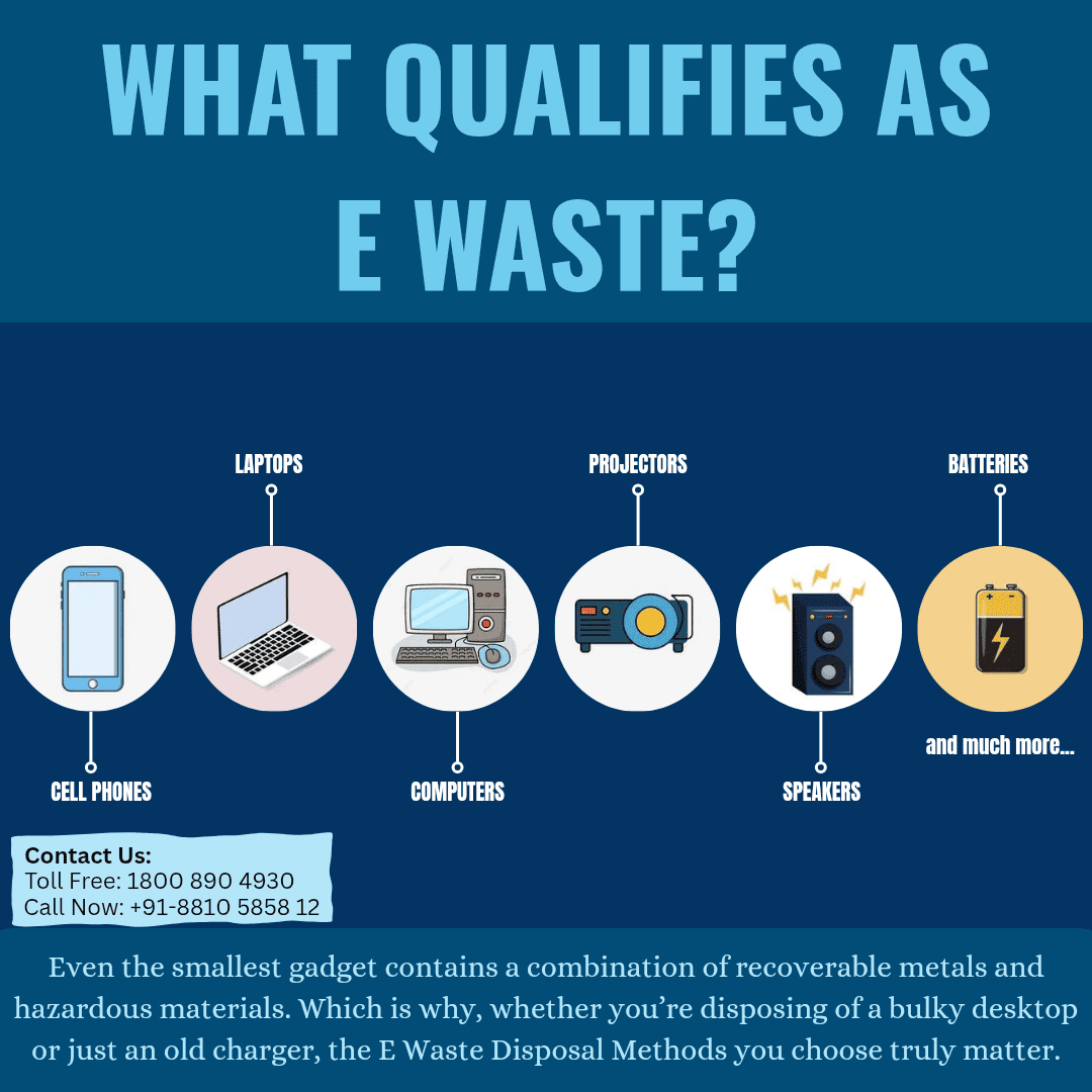 What qualifies as e-waste