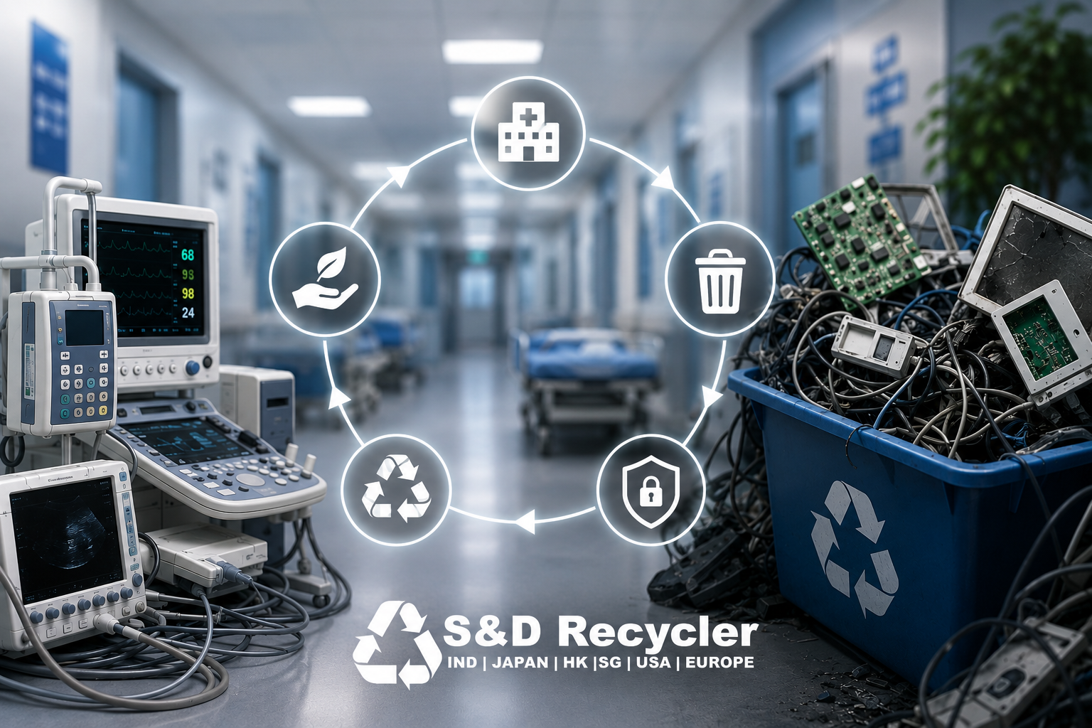 Hospital E-Waste Crisis and Medical Electronics Disposal